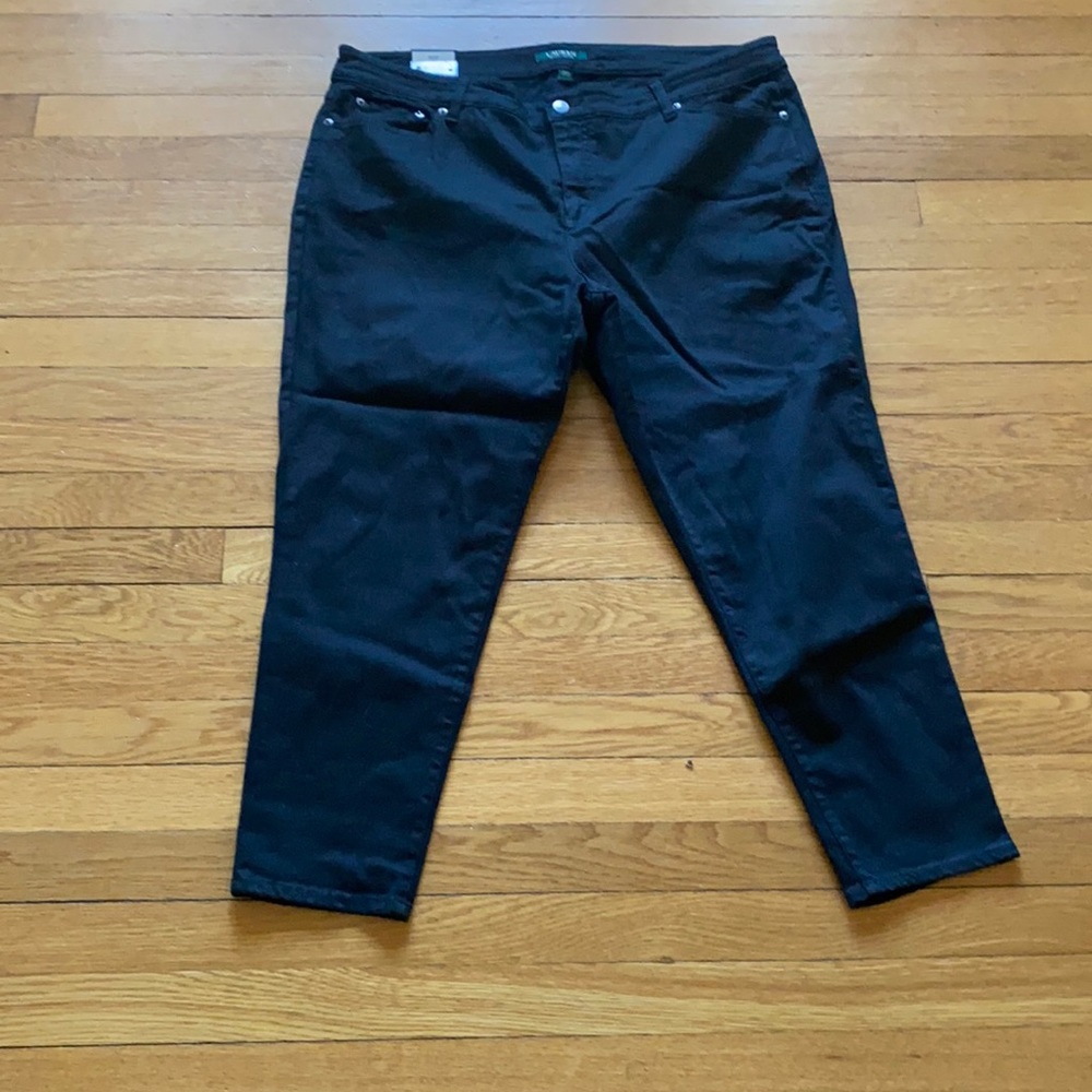 Ralph Loren Size 18 Black Jeans